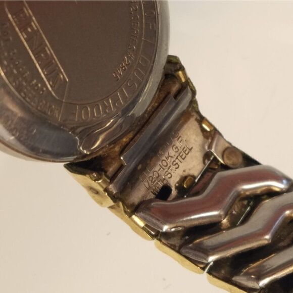 Benrus swiss 10k rgp - Gem Benrus Swiss DR 23 AXZ Pat 2446603 Watch 17 Jewel 10K RGP For Restoration Parts